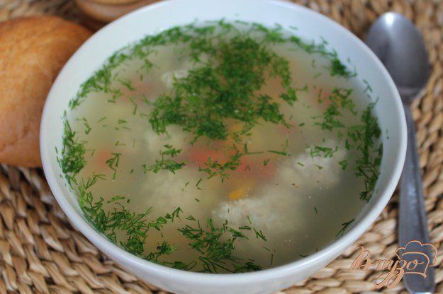 фото рецепта: Суп с фрикадельками и болгарским перцем