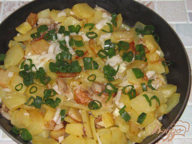 фото рецепта: Картошка жареная на соленом сале
