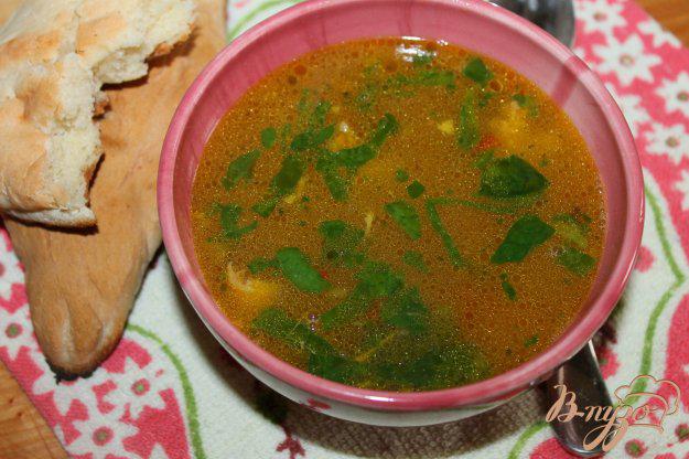 фото рецепта: Суп с кабачком и куриной тушенкой
