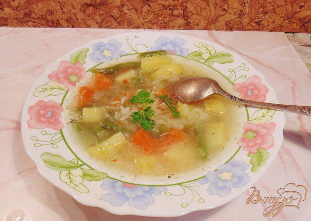 фото рецепта: Овощной суп с тыквой
