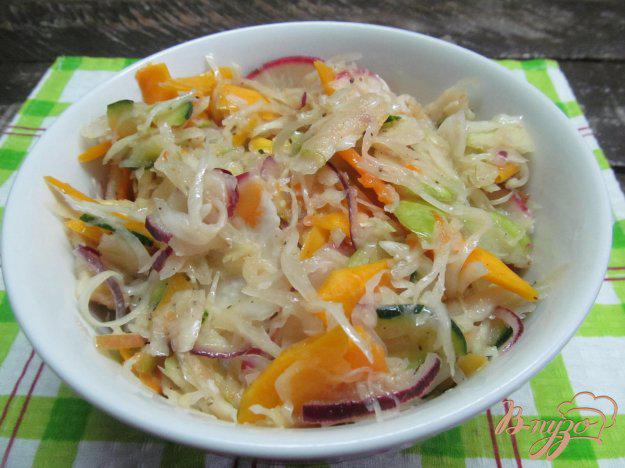 фото рецепта: Капустный салат в легком маринаде