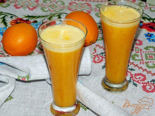 фото рецепта: Тыквенно-апельсиновый смузи