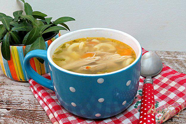 фото рецепта: Суп со свининой и макаронами