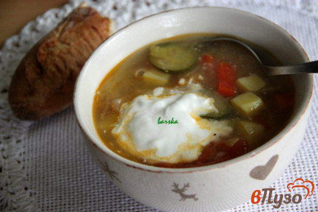 фото рецепта: «Слоеный» овощной суп