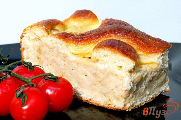 фото рецепта: Дрожжевой пирог с мясом и картофелем