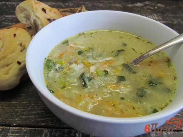 фото рецепта: Овощной суп на утином бульоне