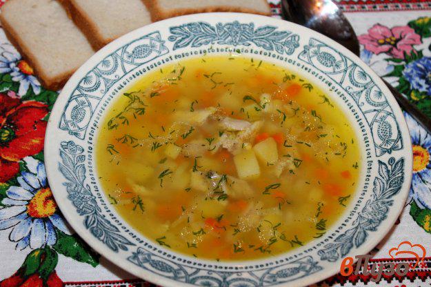 фото рецепта: Куриный суп с кус- кусом