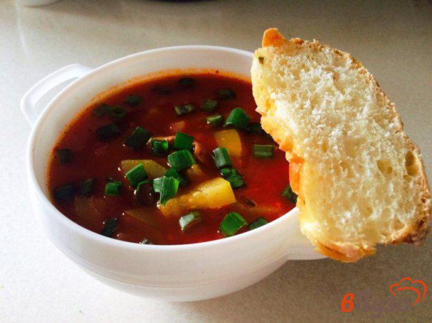 фото рецепта: Томатный суп из цукини
