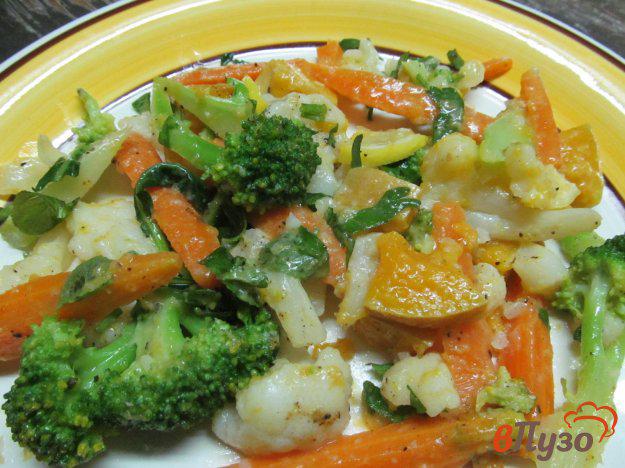фото рецепта: Овощной теплый салат медлей