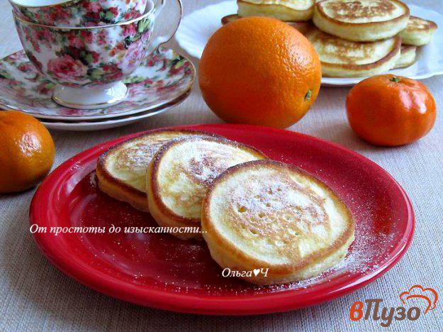 фото рецепта: Йогуртовые оладьи с апельсином