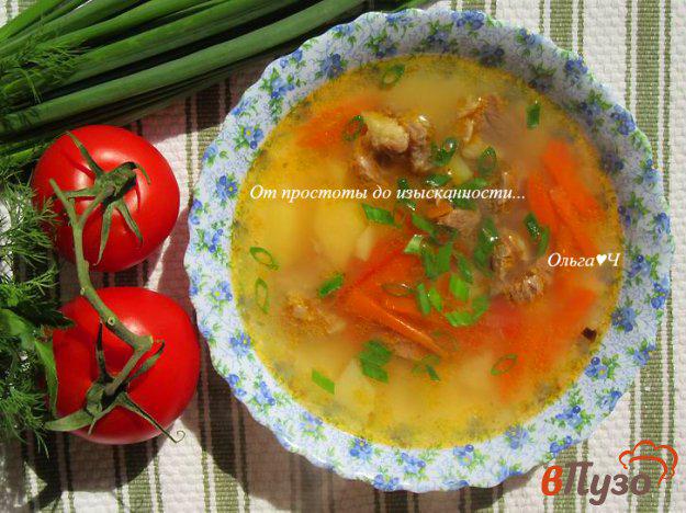 фото рецепта: Суп с говядиной и помидорами