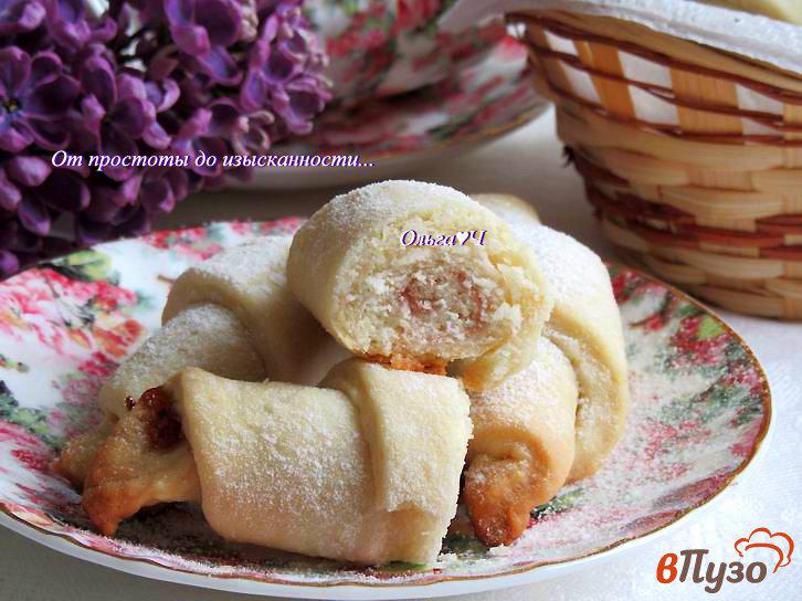 Трубочки с земляничным джемом и кокосовой стружкой - рецепты с фото на ...