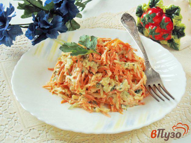 фото рецепта: Салат с морковью и сыром