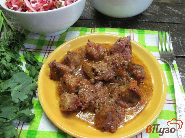 фото рецепта: Запеченное мясо в маринаде
