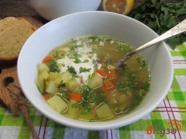 фото рецепта: Фасолевый суп с репой