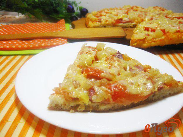 фото рецепта: Пицца с ананасами