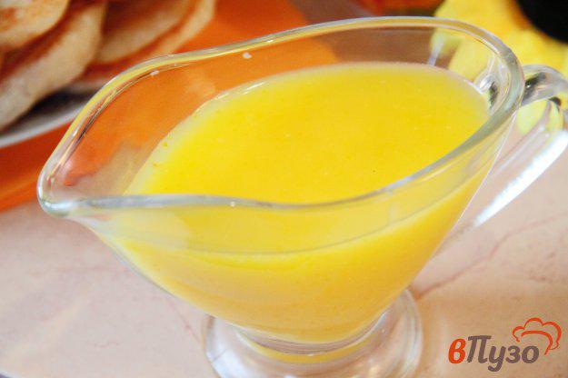 фото рецепта: Апельсиновый соус к оладьям, блинчикам или сырникам
