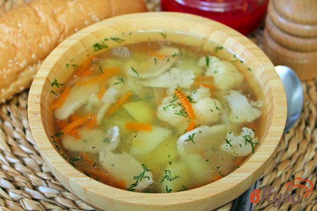 фото рецепта: Быстрый мясной суп с чечевицей и овощами