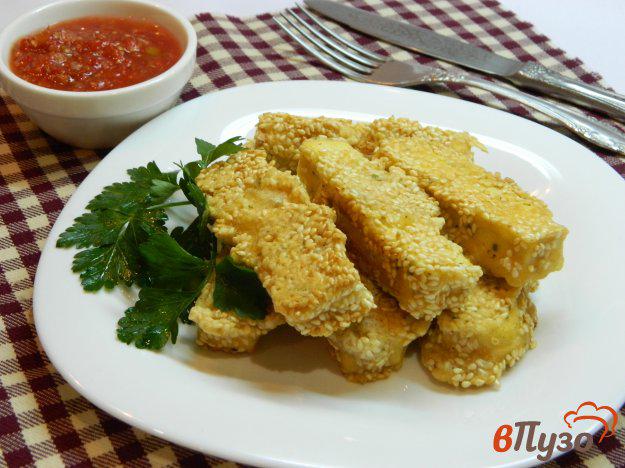 фото рецепта: Сыр тофу в кунжуте