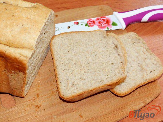фото рецепта: Хлеб с чесноком и укропом