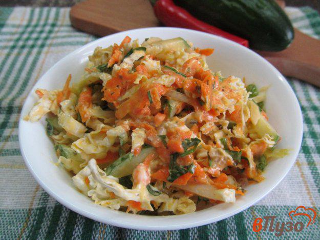 фото рецепта: Овощной салат «Застольный»