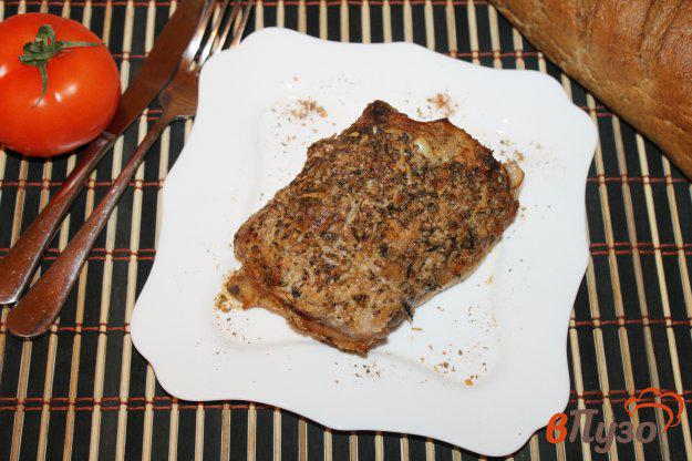 фото рецепта: Запеченная свинина с рукаве с соевым соусом и чесноком