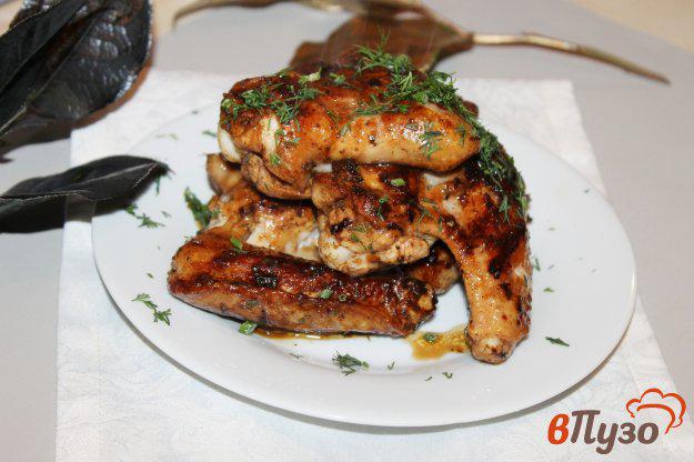 фото рецепта: Куриные крылья с перцем чили и лимоном