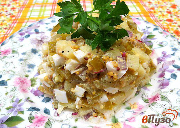 фото рецепта: Картофельный салат с дижонской горчицей