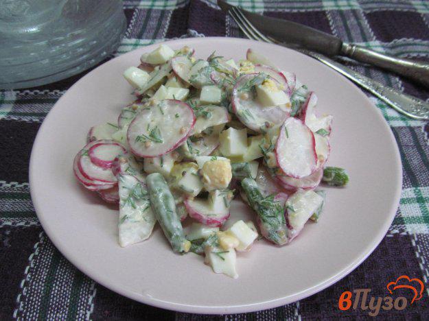 фото рецепта: Салат с редисом и фасолью