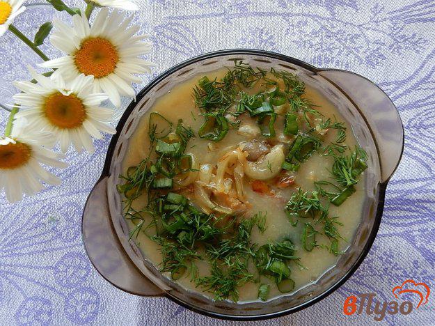 фото рецепта: Суп-пюре с вешенками