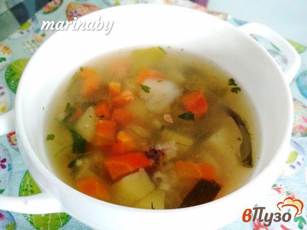 фото рецепта: Рыбный суп из консервированной горбуши