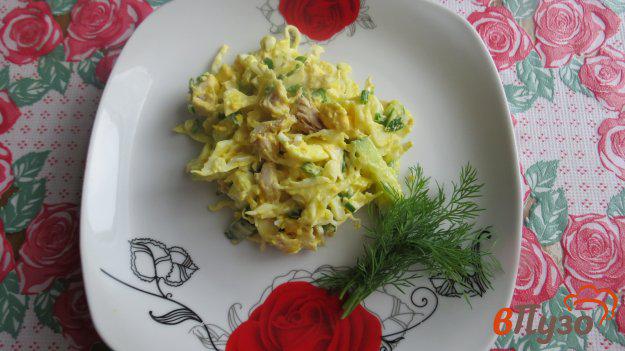 фото рецепта: Салат капустный с курицей