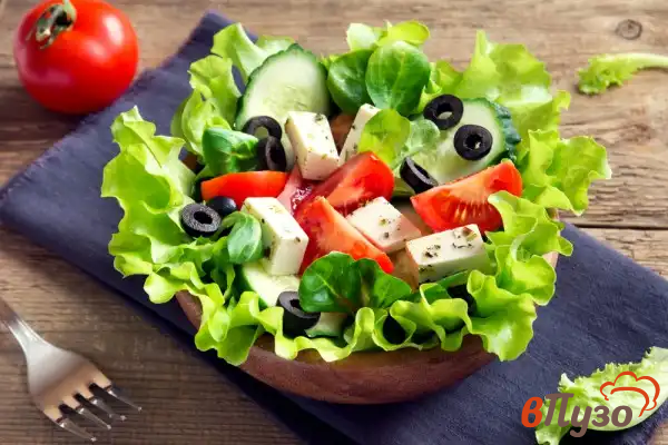 фото рецепта: Как приготовить греческий салат: секреты приготовления