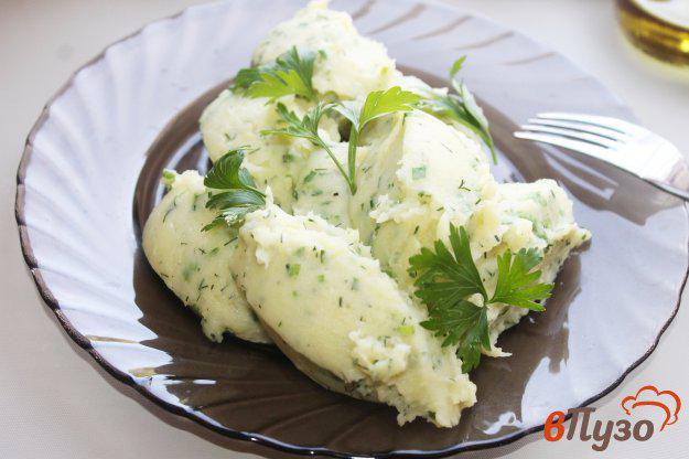 фото рецепта: Зеленое картофельное пюре