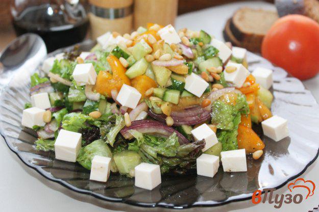 фото рецепта: Салат овощной с плавленым сыром