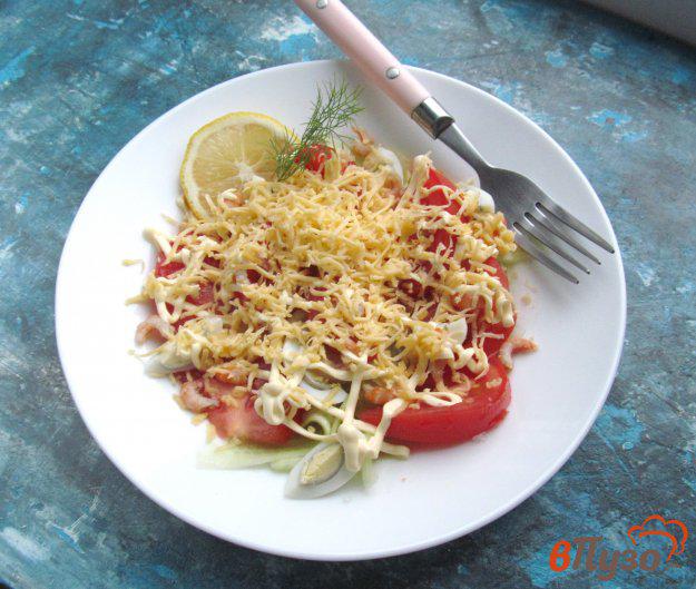 фото рецепта: Салат с креветками и овощами