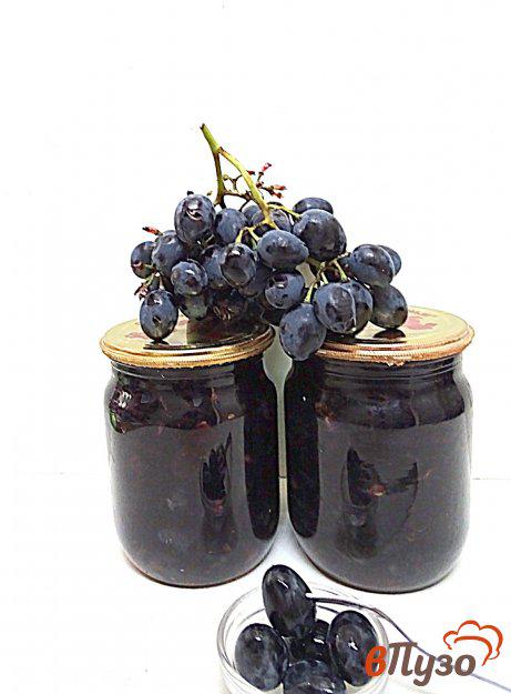 фото рецепта: Виноград чёрный маринованный