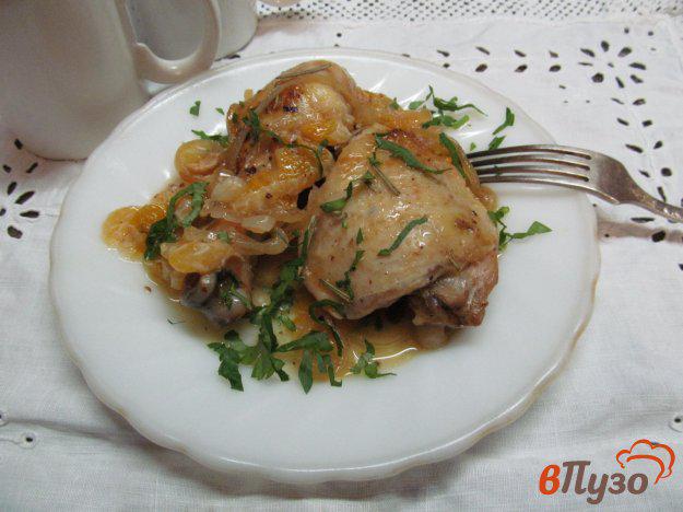 фото рецепта: Курица с мандаринами
