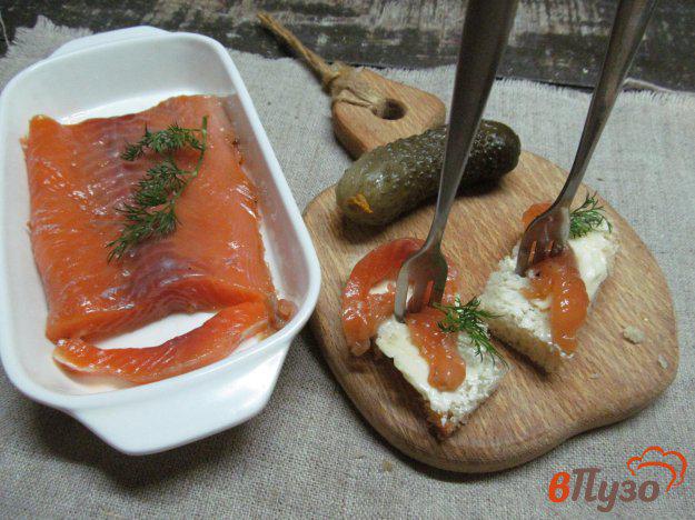 фото рецепта: Маринованный лосось в апельсине с кориандром
