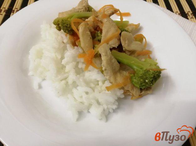 фото рецепта: Куриное филе с брокколи