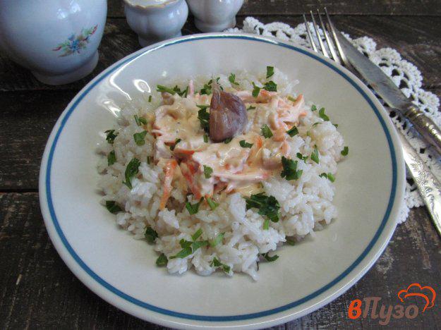 фото рецепта: Куриный салат с рисом