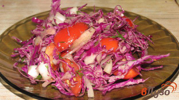 фото рецепта: Салат с красной капустой