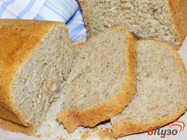 фото рецепта: Ржано-пшеничный хлеб с сухим молоком