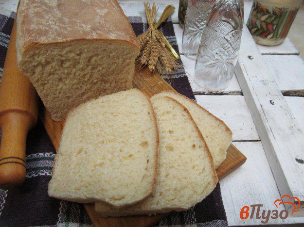 фото рецепта: Белый хлеб на картофельном отваре с молоком