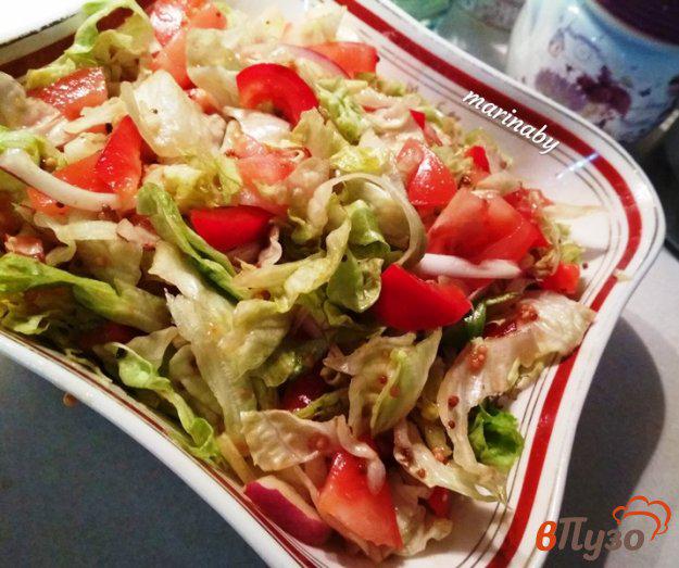 фото рецепта: Овощной салат с заправкой