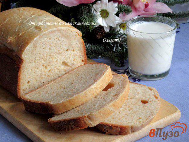 фото рецепта: Молочный хлеб с сухим молоком