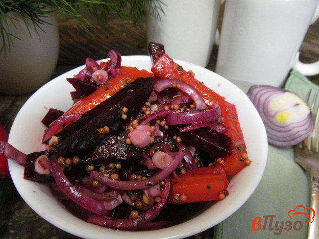 фото рецепта: Маринованный салат из запеченных овощей