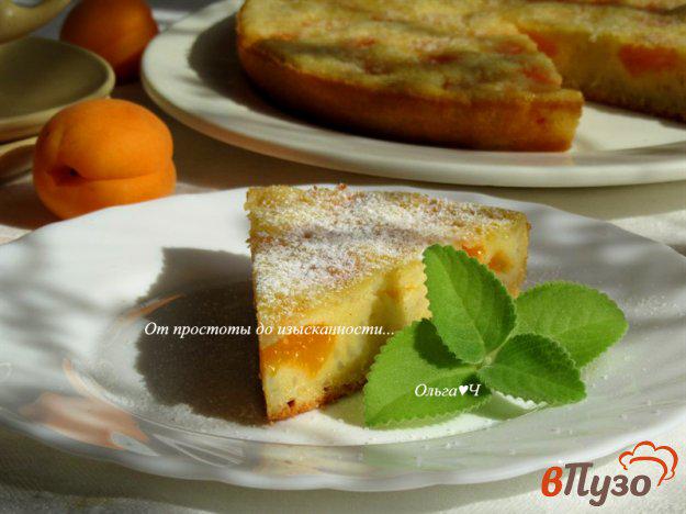 фото рецепта: Рисовый пирог с абрикосами