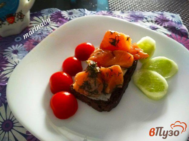 фото рецепта: Малосоленый лосось в укропно-чесночном маринаде