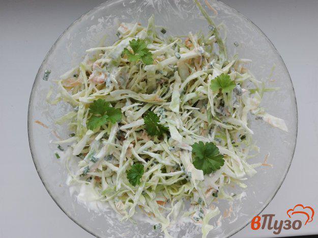 фото рецепта: Салат из капусты с оливками